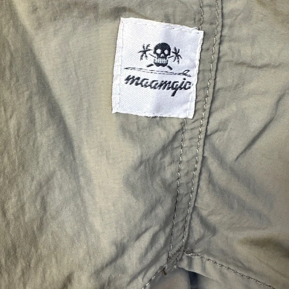 Maamgic‎ Swim Trunks Mens XL Olive Green Excellent 5